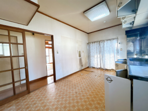 真岡市東光寺、中古一戸建てのキッチン画像です