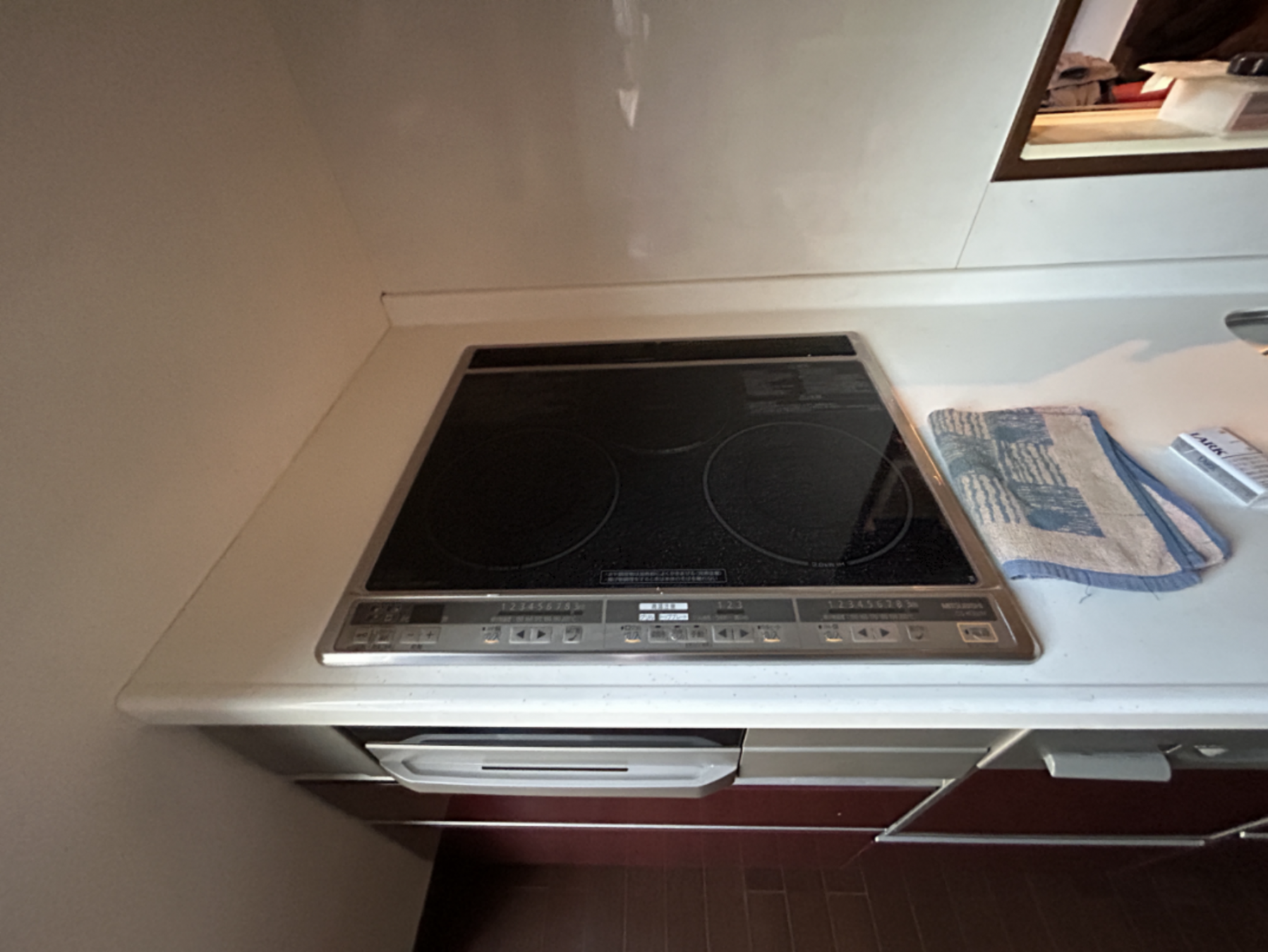 真岡市亀山、中古一戸建てのキッチン画像です