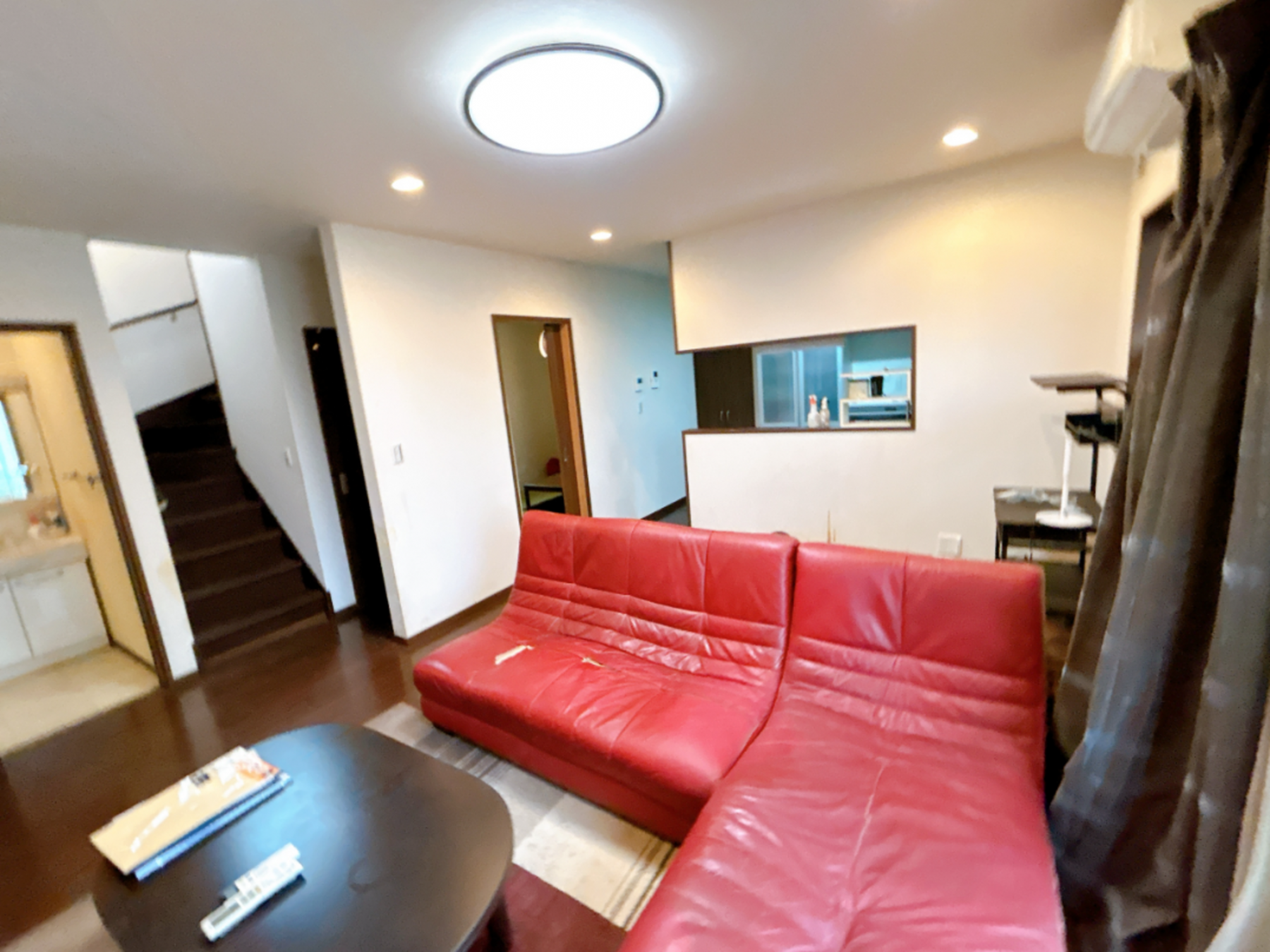 真岡市亀山、中古一戸建ての居間画像です