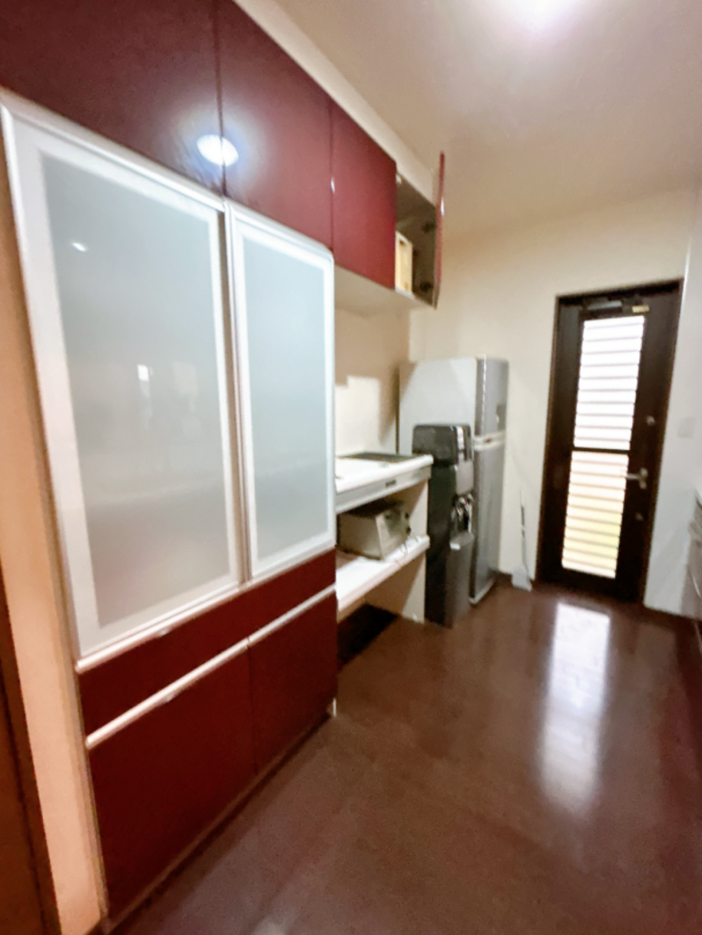 真岡市亀山、中古一戸建てのキッチン画像です