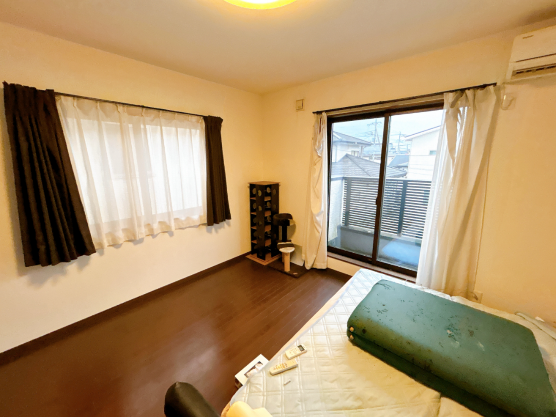 真岡市亀山、中古一戸建ての寝室画像です