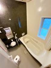 真岡市亀山、中古一戸建ての風呂画像です