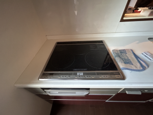 真岡市亀山、中古一戸建てのキッチン画像です