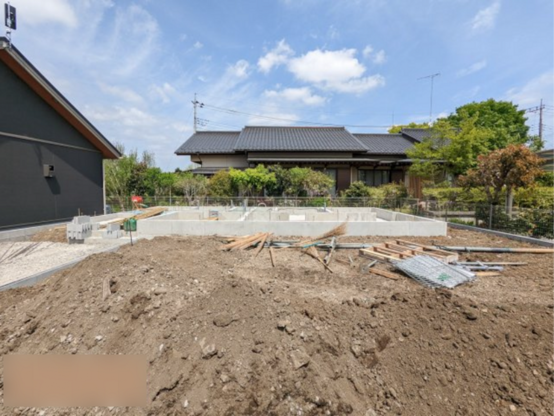 真岡市台町、新築一戸建ての画像です