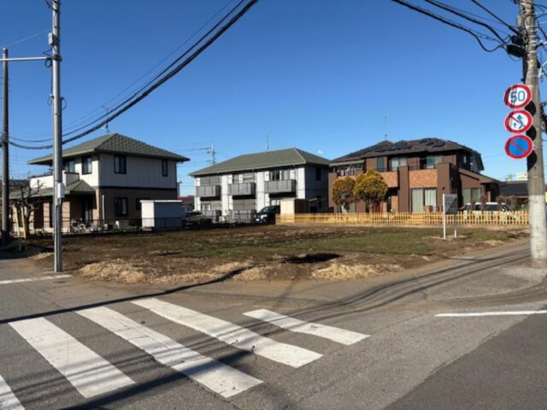 河内郡上三川町しらさぎ、土地の画像です
