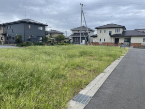 河内郡上三川町多功、土地の画像です