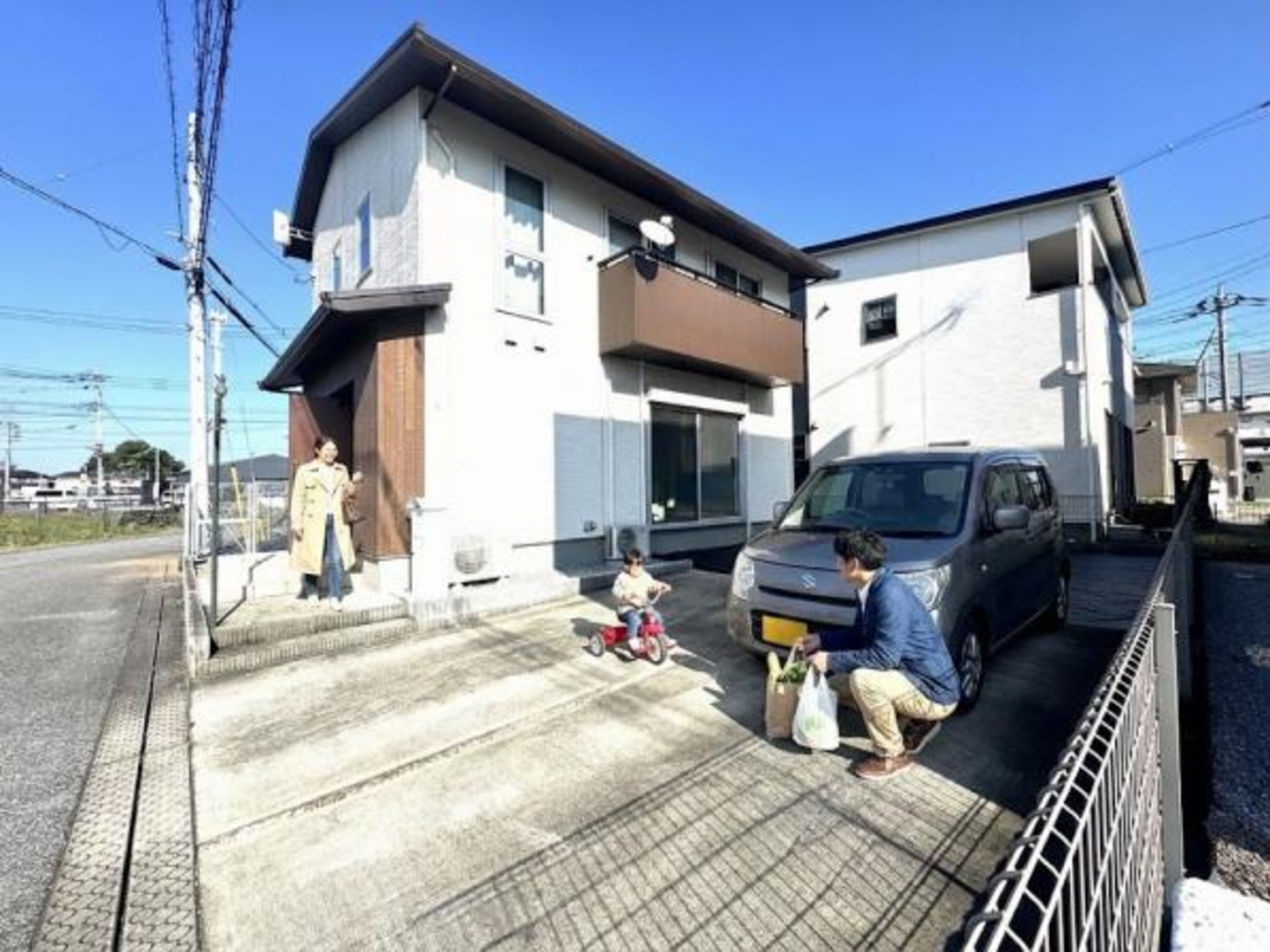河内郡上三川町上蒲生、中古一戸建ての外観画像です