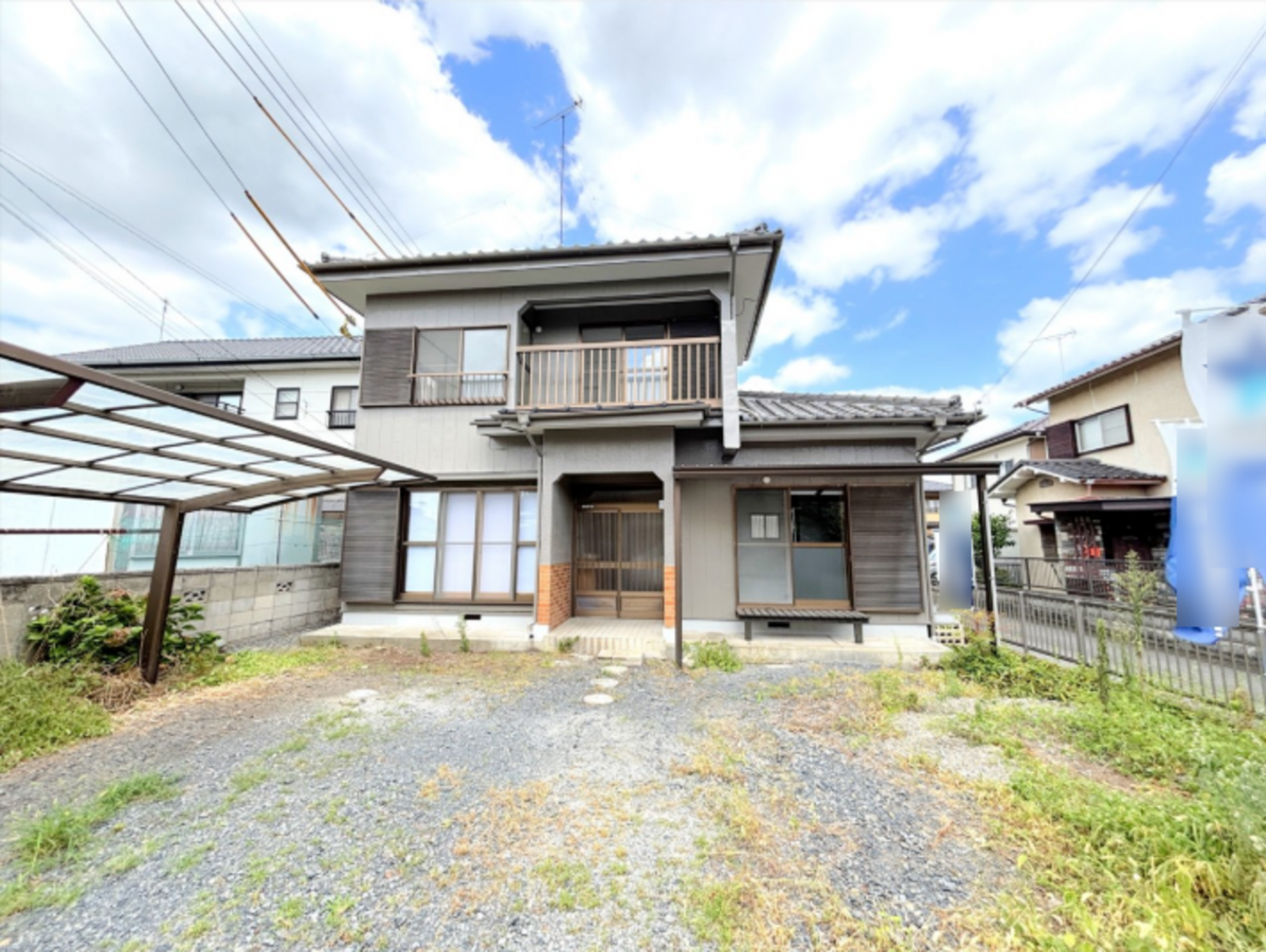 真岡市長田、中古一戸建ての外観画像です