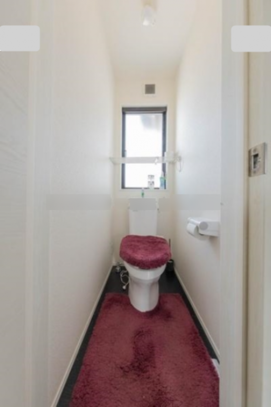 河内郡上三川町しらさぎ、新築一戸建てのトイレ画像です
