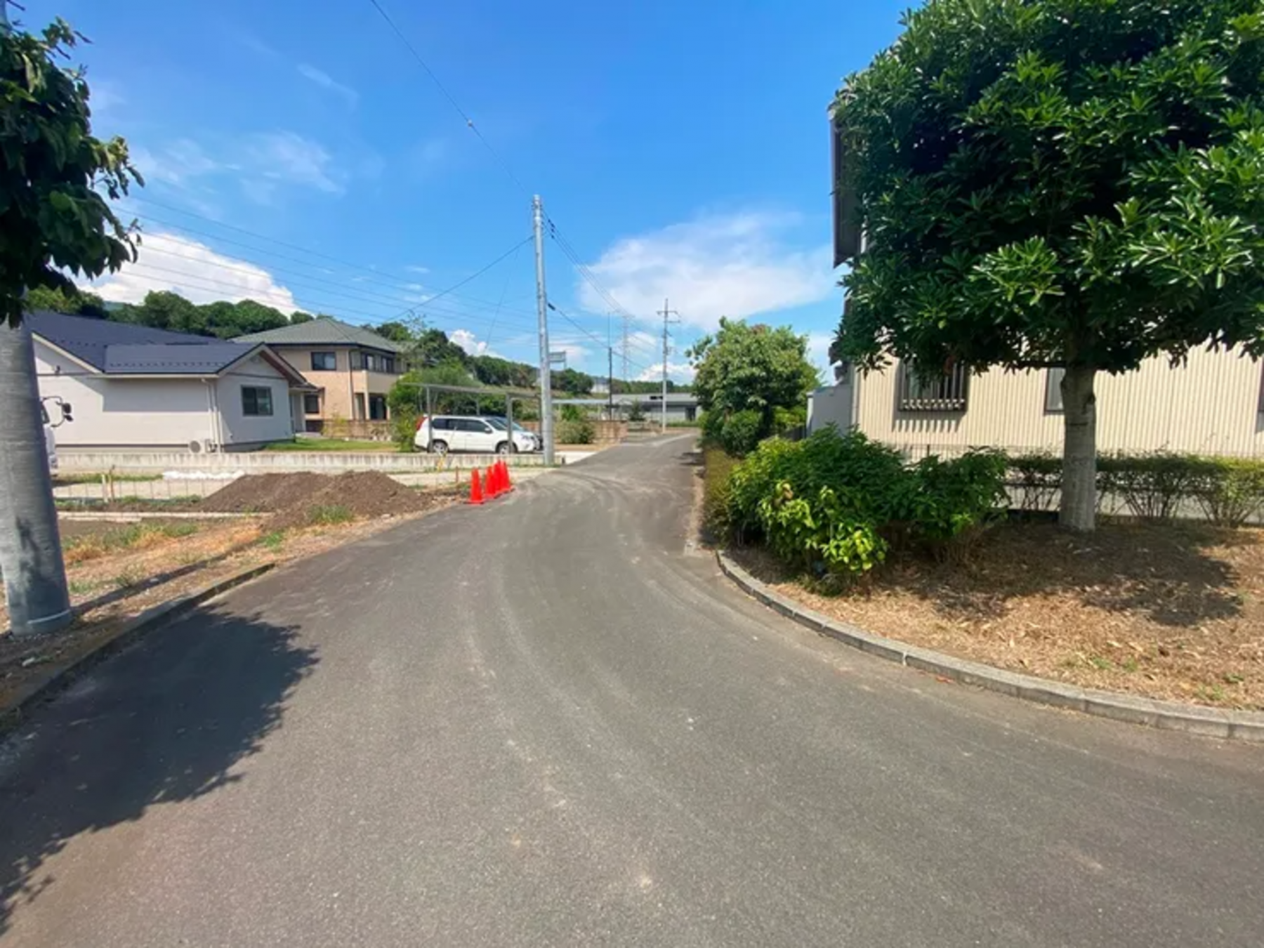 河内郡上三川町西汗、土地の画像です
