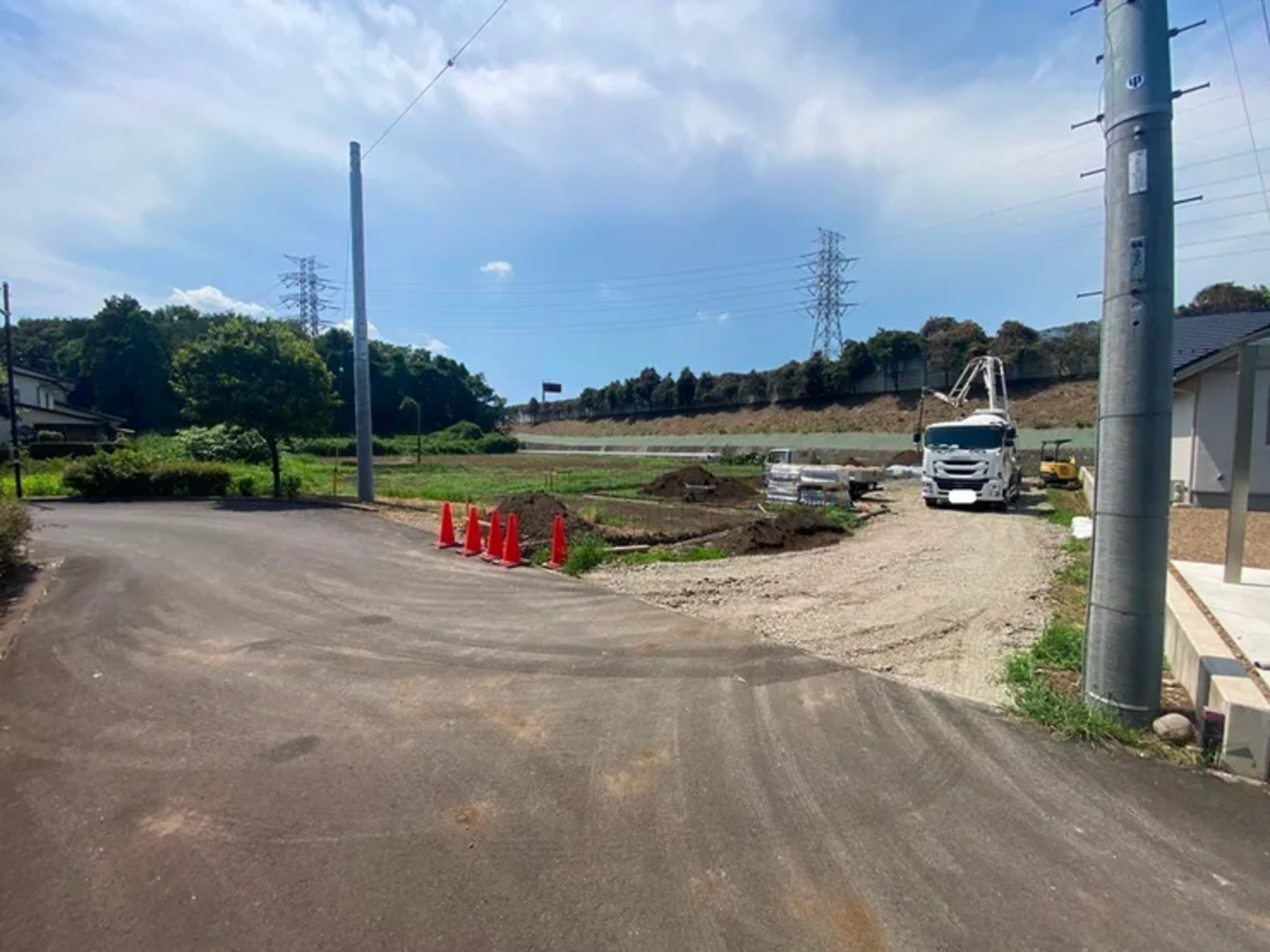 河内郡上三川町西汗、土地の画像です