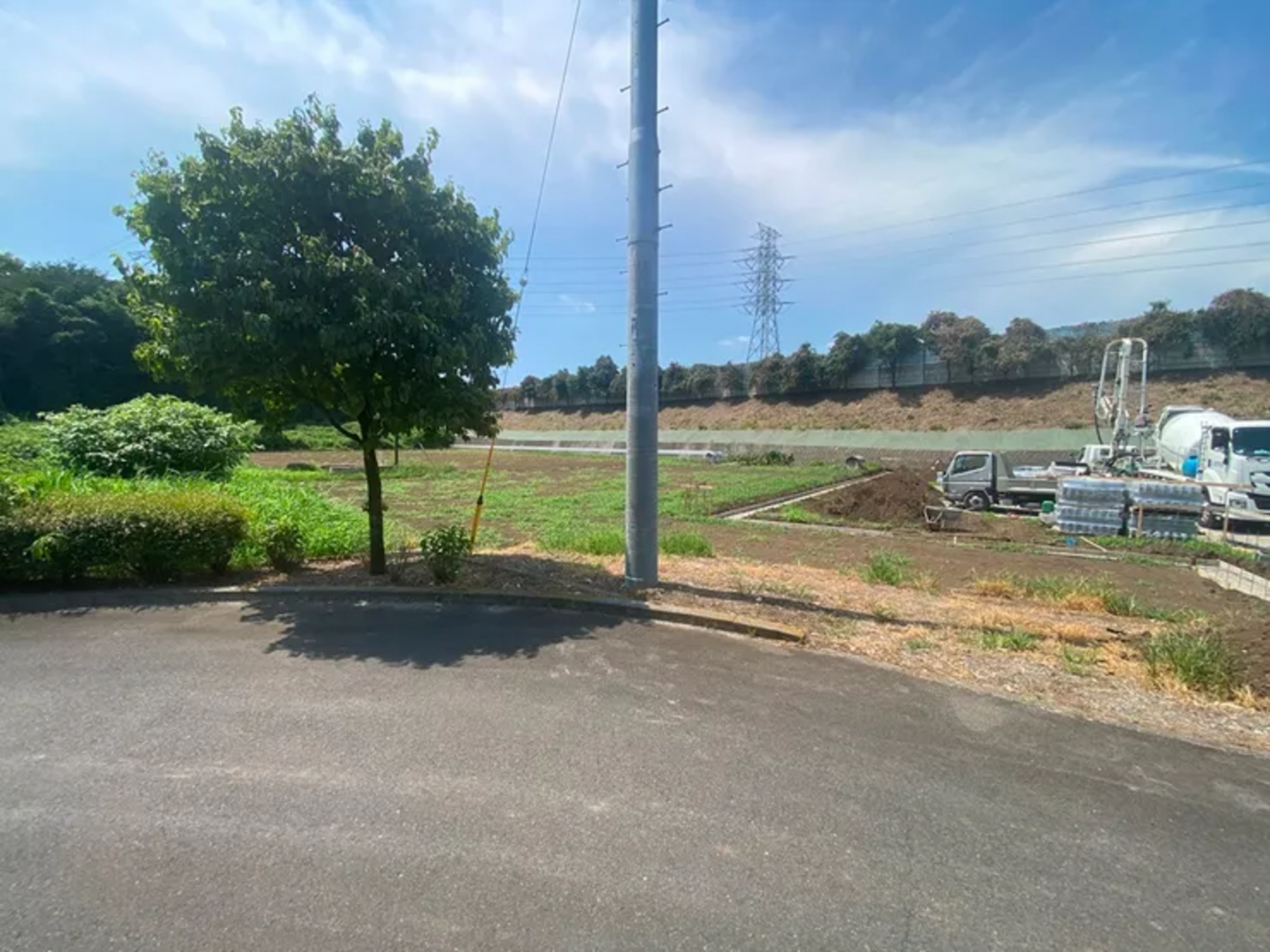 河内郡上三川町西汗、土地の画像です