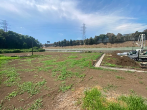 河内郡上三川町西汗、土地の画像です