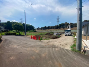 河内郡上三川町西汗、土地の画像です