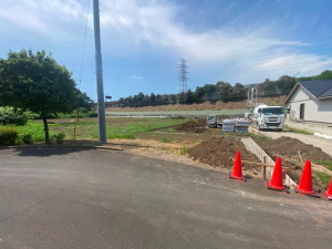 河内郡上三川町西汗、土地の画像です