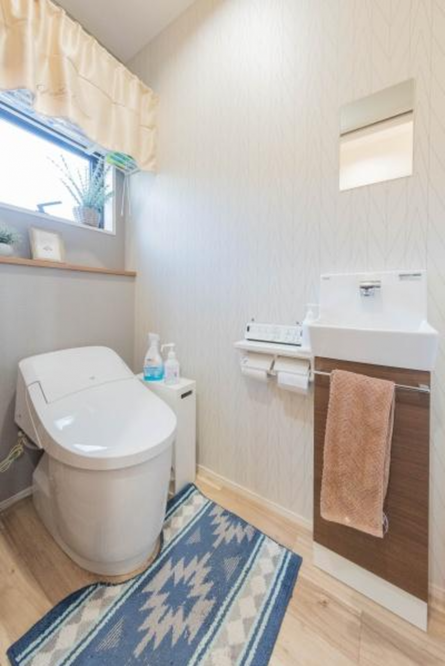河内郡上三川町上三川、中古一戸建てのトイレ画像です