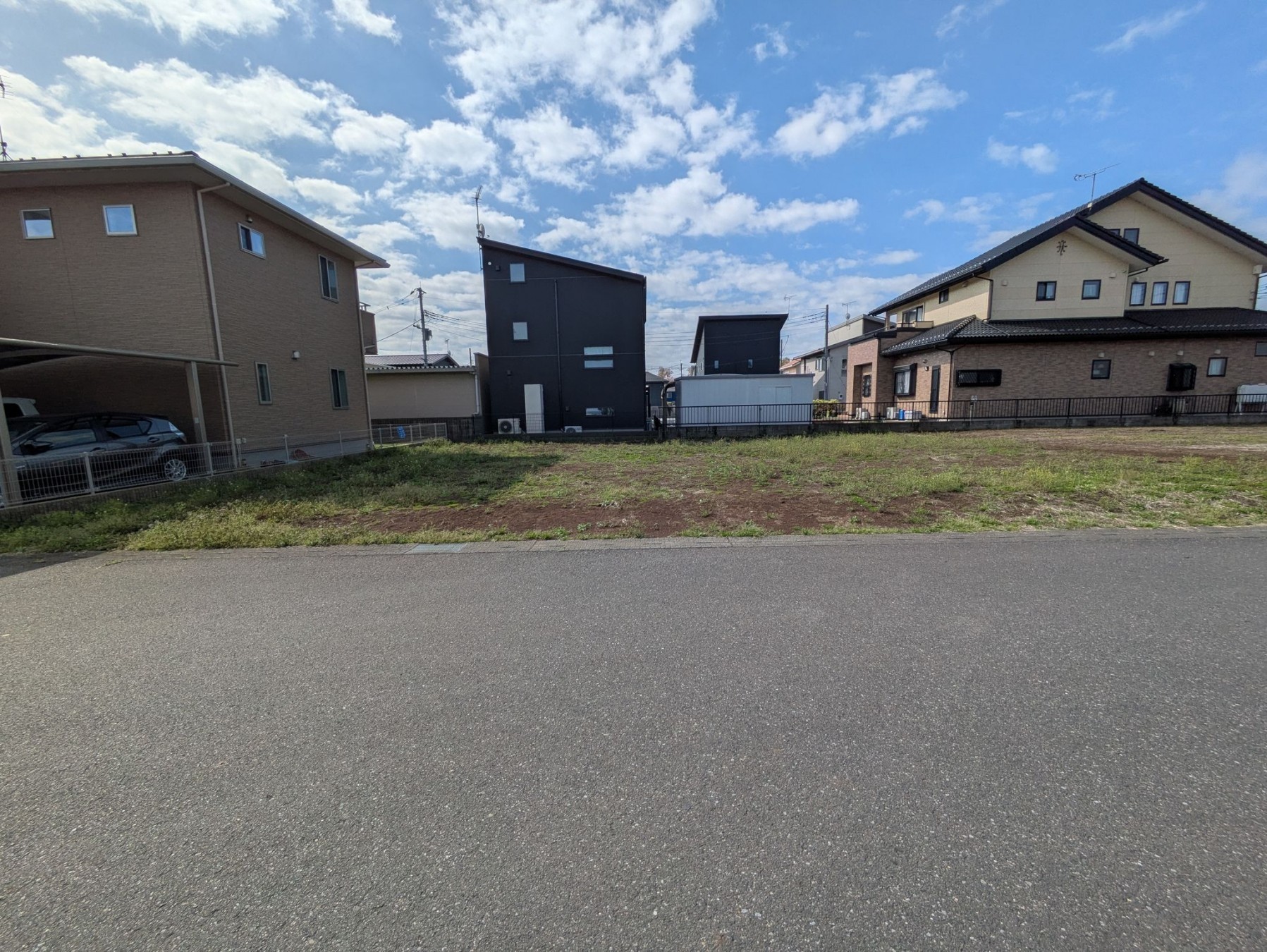 真岡市長田、土地の画像です