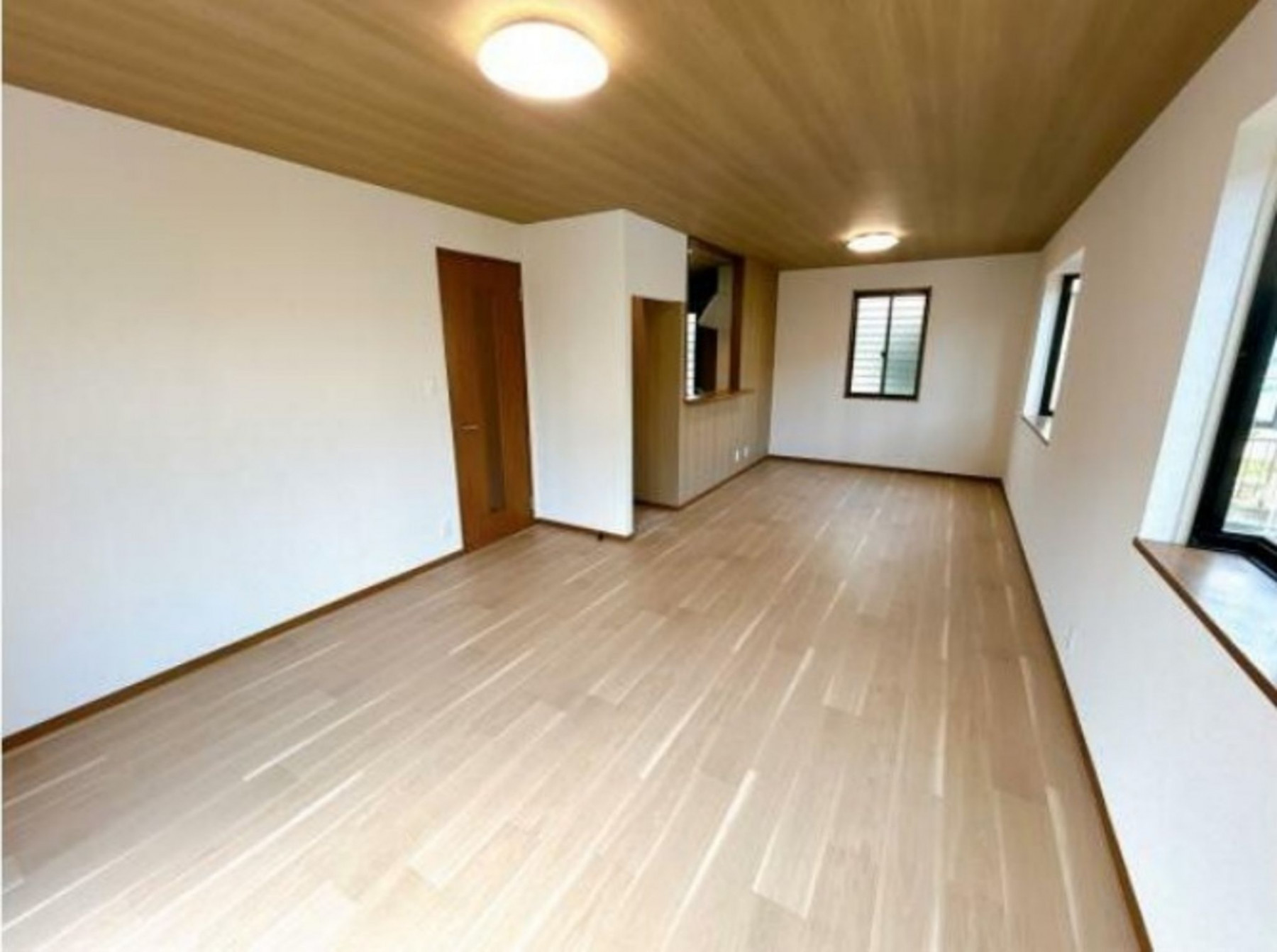河内郡上三川町ゆうきが丘、中古一戸建ての居間画像です