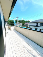 河内郡上三川町ゆうきが丘、中古一戸建てのバルコニー画像です