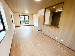 河内郡上三川町ゆうきが丘、中古一戸建ての居間画像です