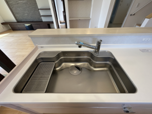 真岡市台町、中古一戸建てのキッチン画像です