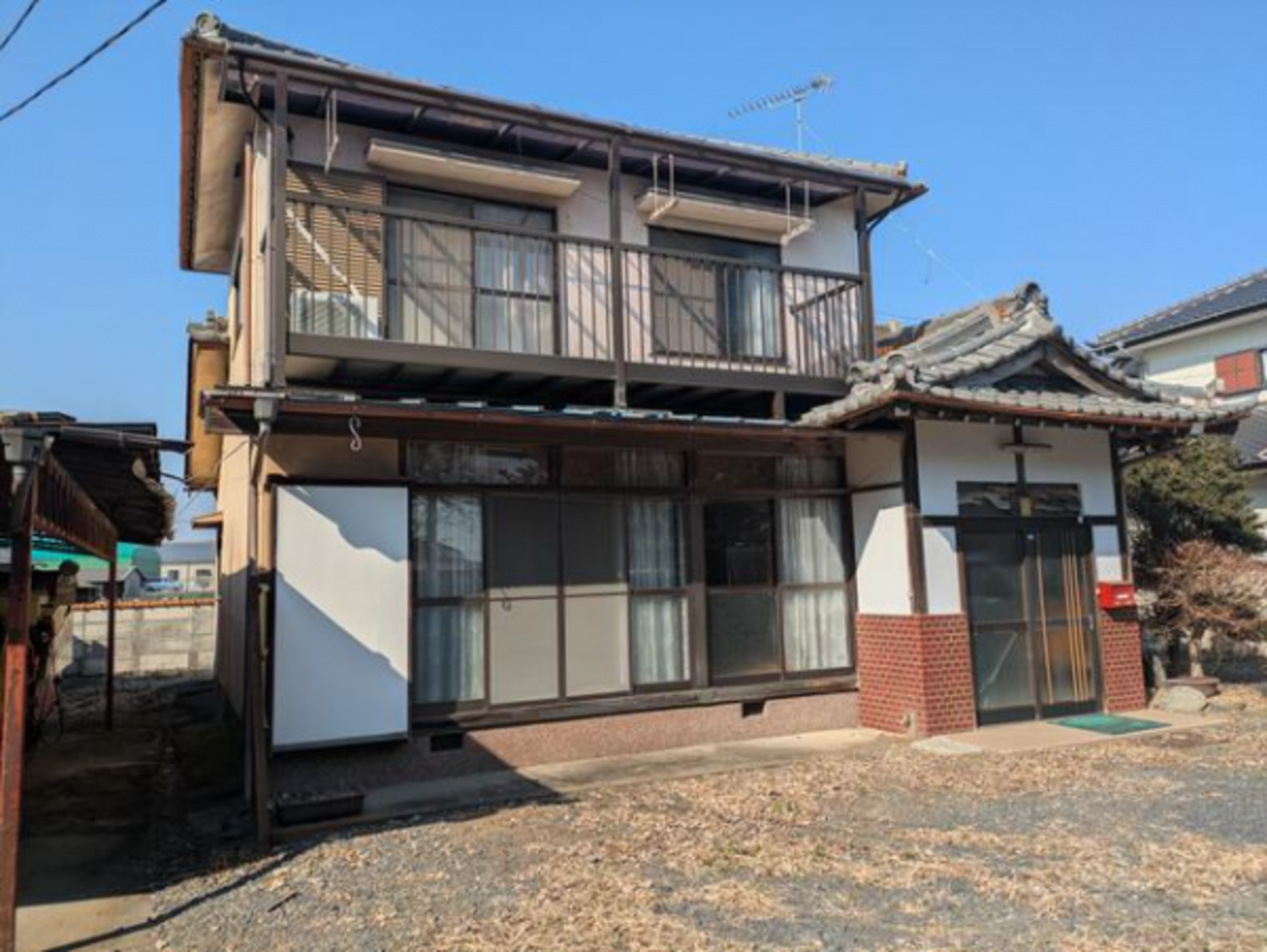 真岡市東沼、中古一戸建ての外観画像です