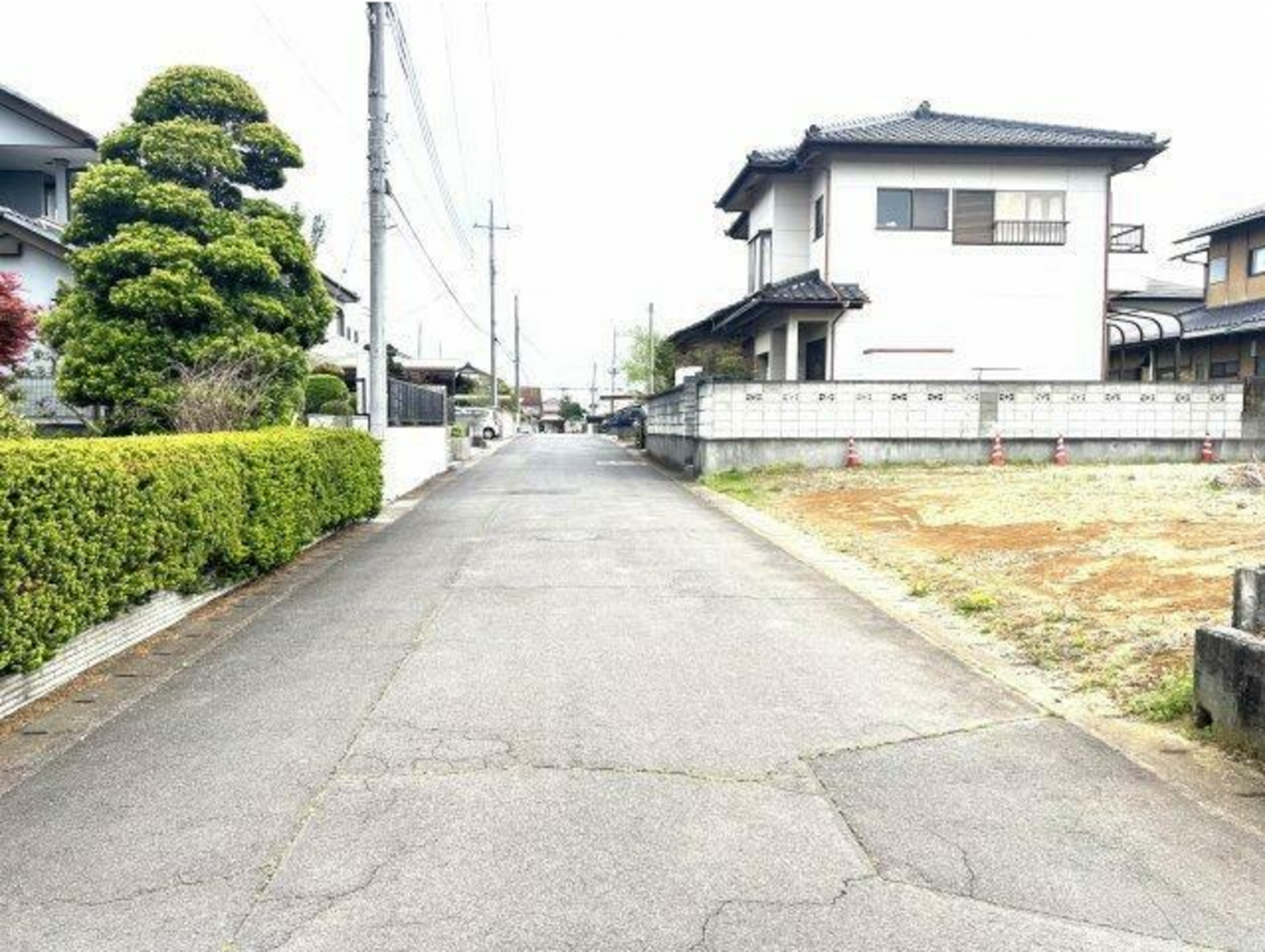 真岡市熊倉、土地の画像です