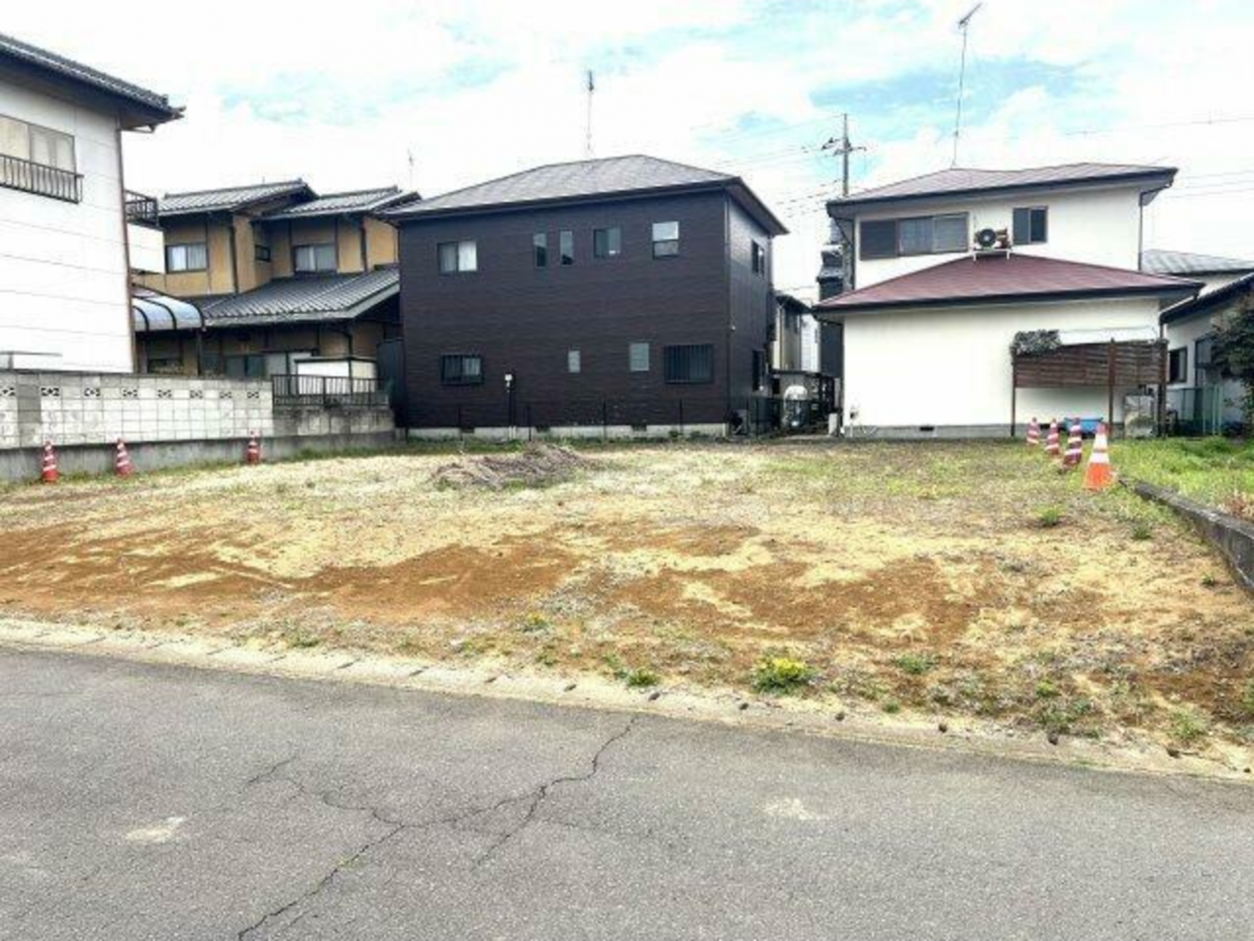 真岡市熊倉、土地の画像です