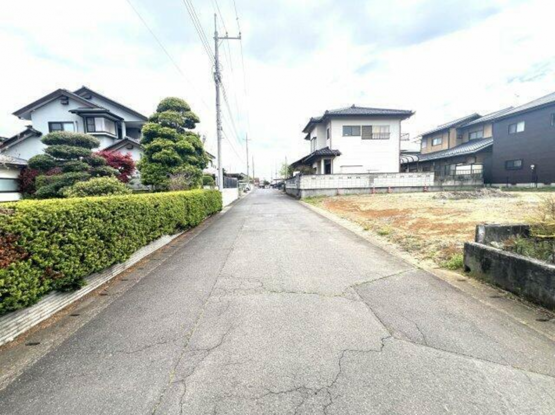 真岡市熊倉、土地の画像です