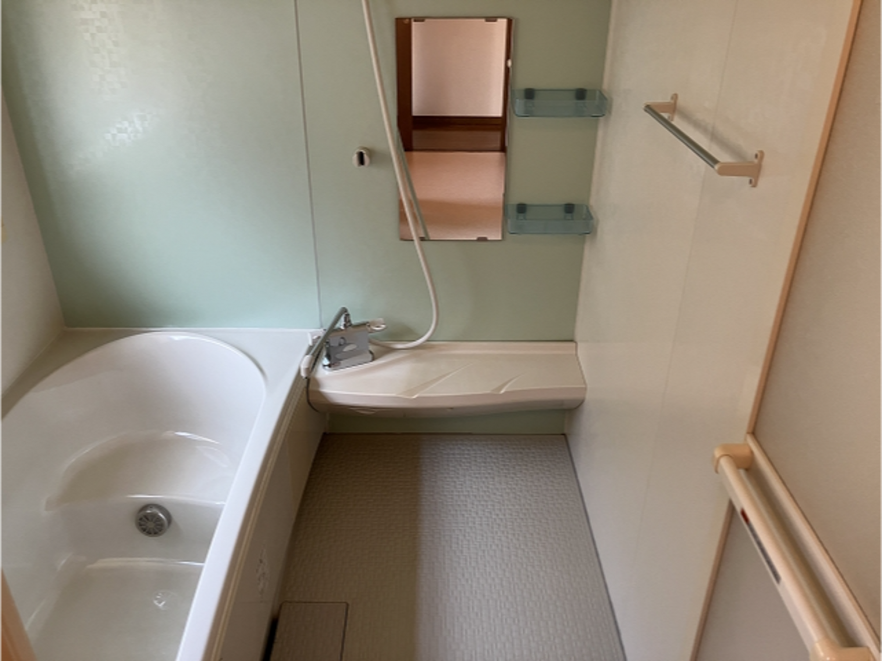 芳賀郡益子町大字前沢、中古一戸建ての風呂画像です