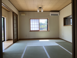 芳賀郡益子町大字前沢、中古一戸建ての居間画像です