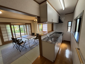 芳賀郡益子町大字前沢、中古一戸建てのキッチン画像です