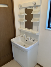 芳賀郡益子町大字前沢、中古一戸建ての洗面画像です