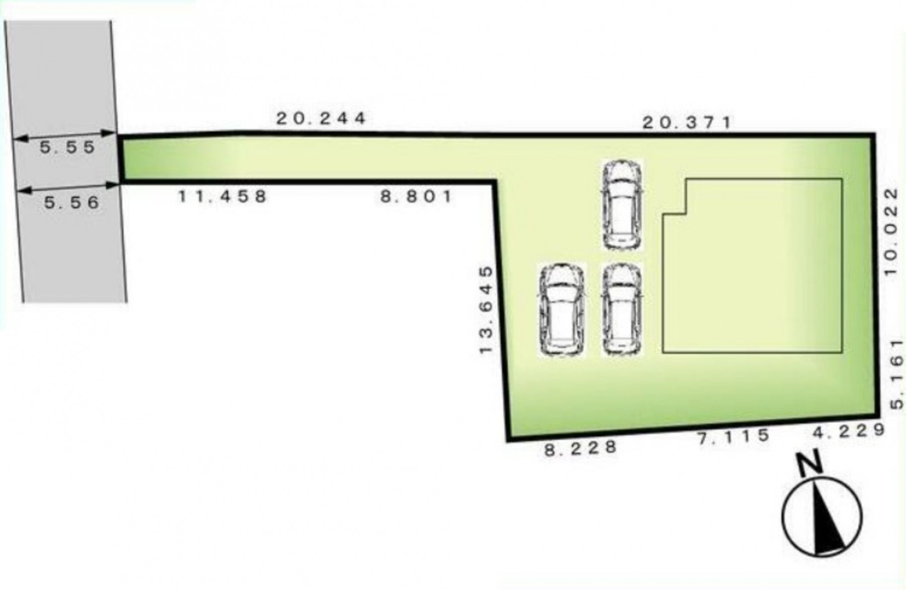 河内郡上三川町石田、新築一戸建ての画像です
