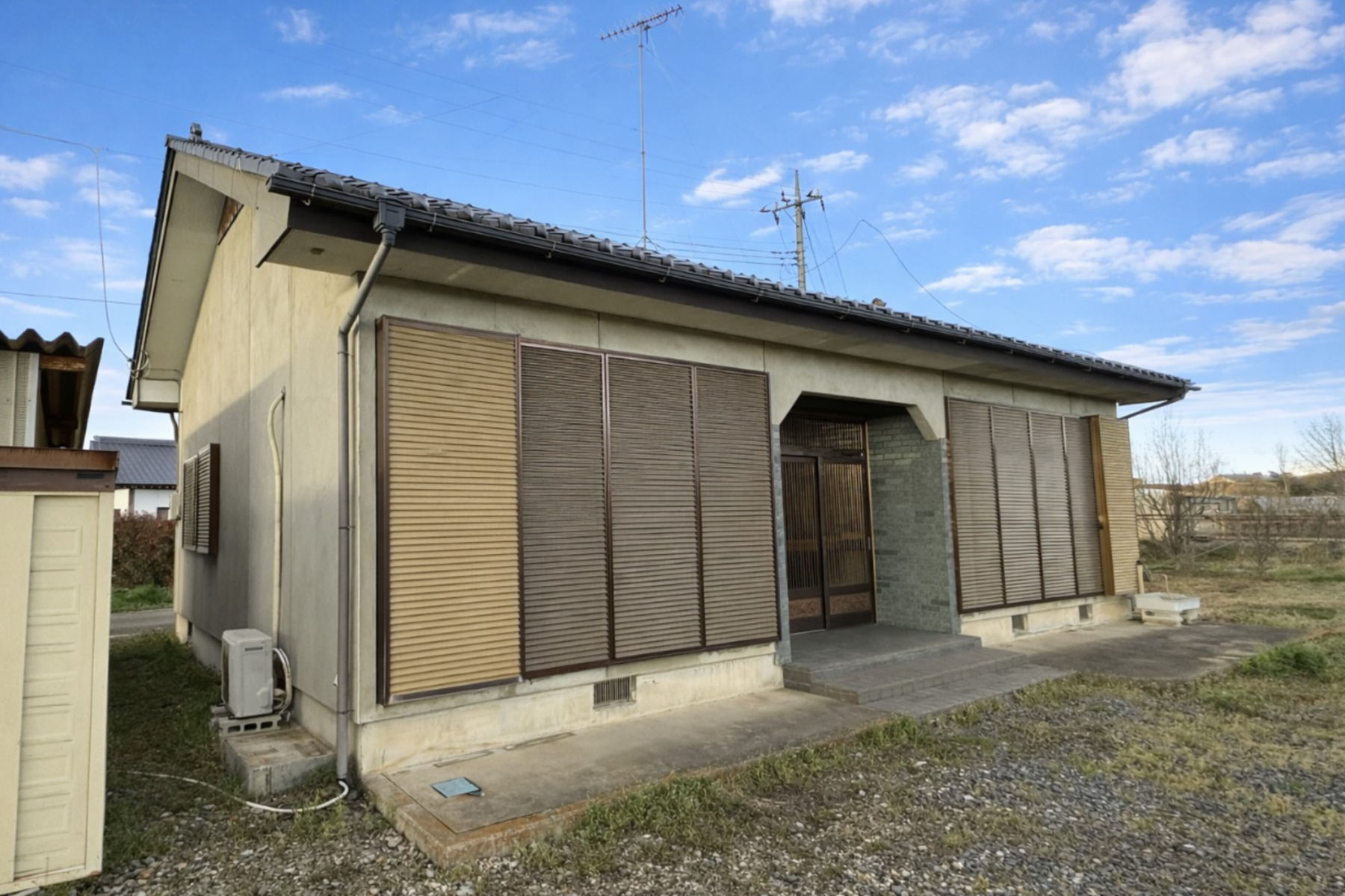 真岡市高田、中古一戸建ての外観画像です