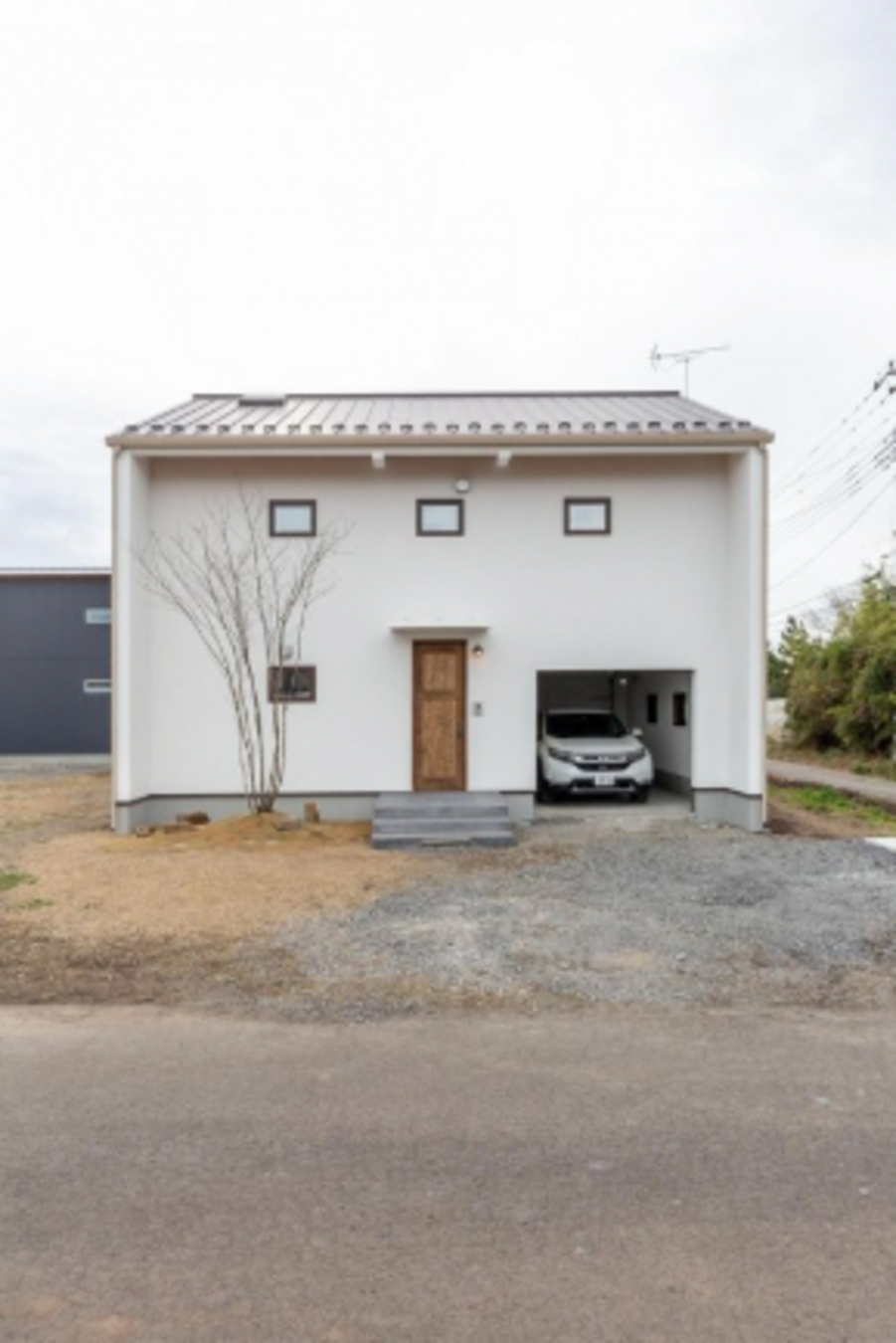 真岡市堀内、中古一戸建ての外観画像です