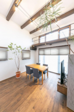 真岡市堀内、中古一戸建ての居間画像です