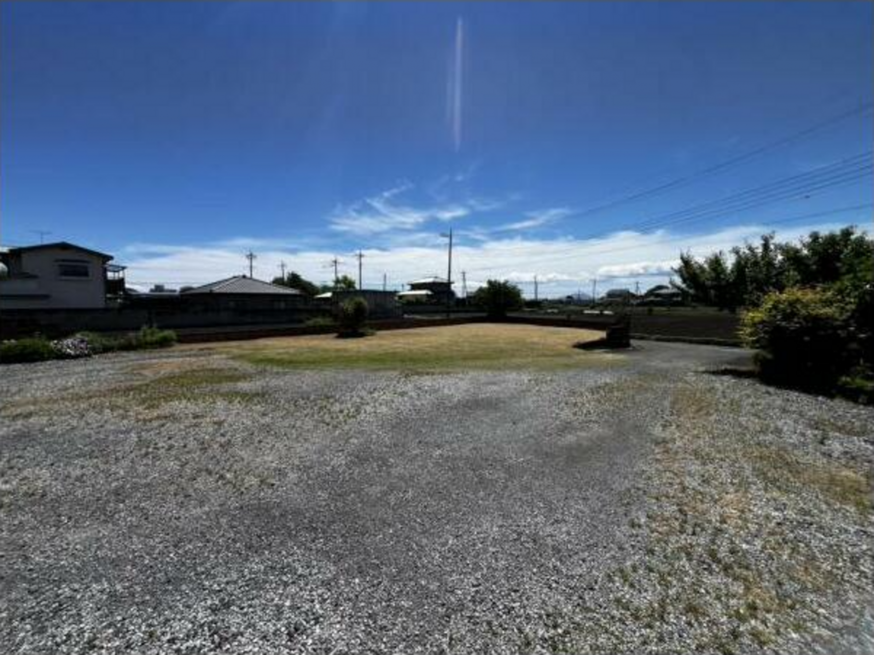 河内郡上三川町西汗、中古一戸建ての駐車場画像です