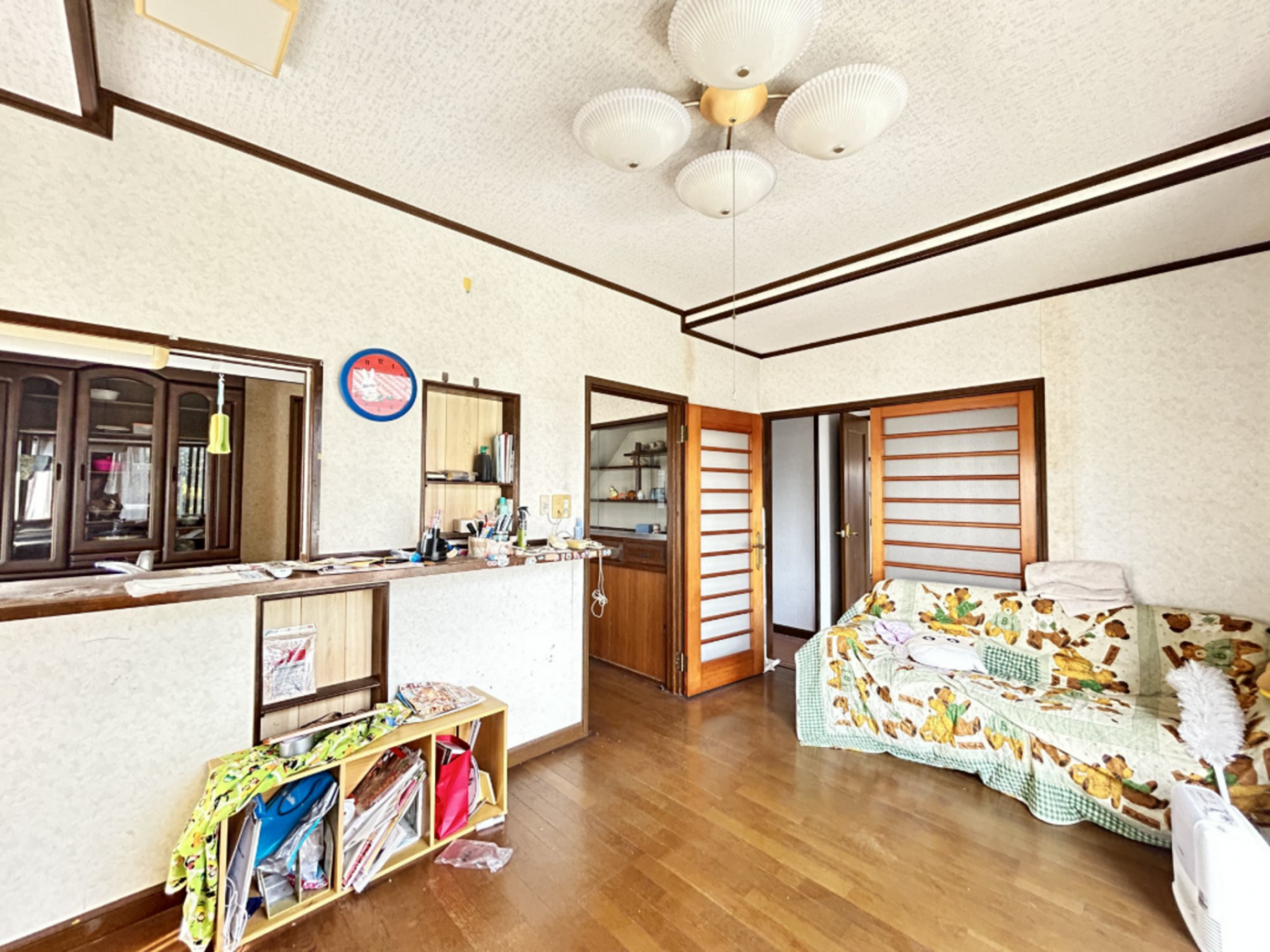 真岡市西田井、中古一戸建ての居間画像です