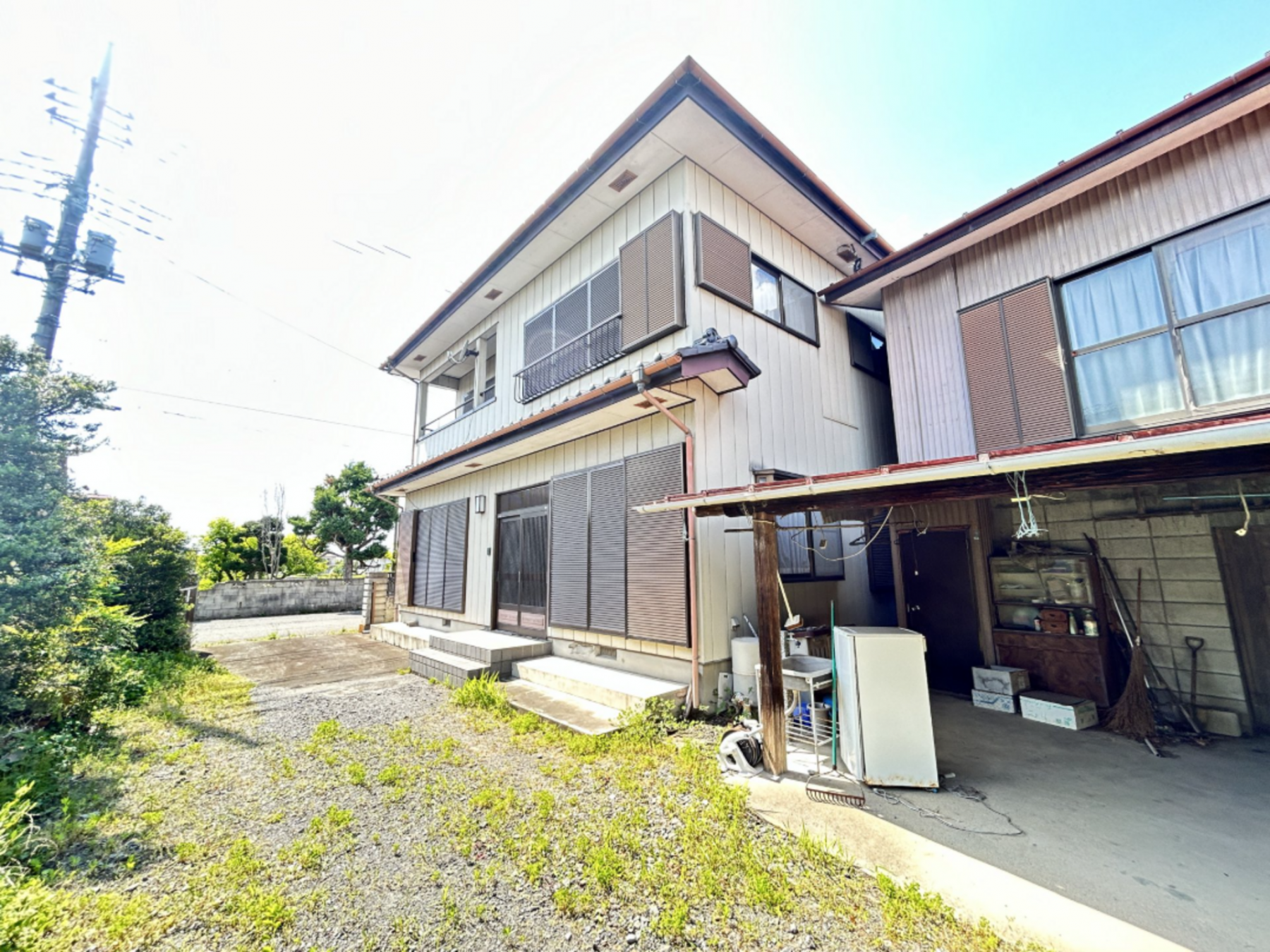 真岡市西田井、中古一戸建ての外観画像です