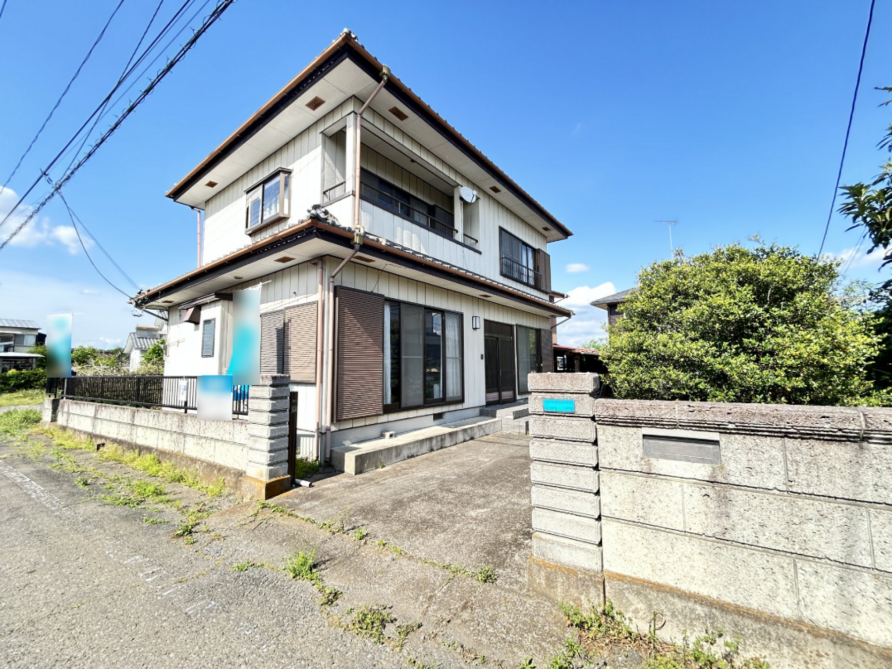 真岡市西田井、中古一戸建ての外観画像です