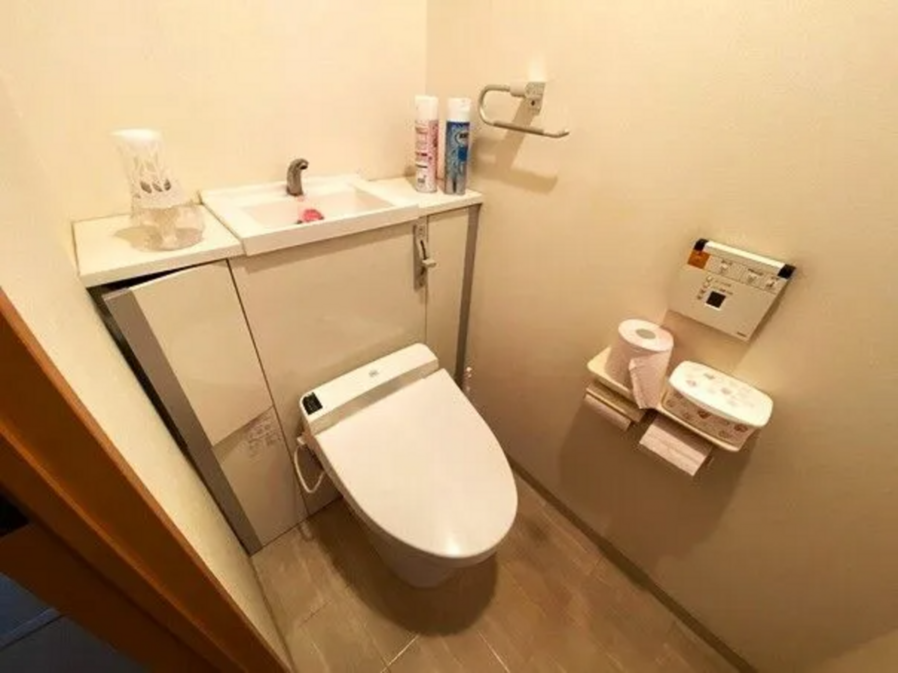 真岡市大谷台町、マンションのトイレ画像です