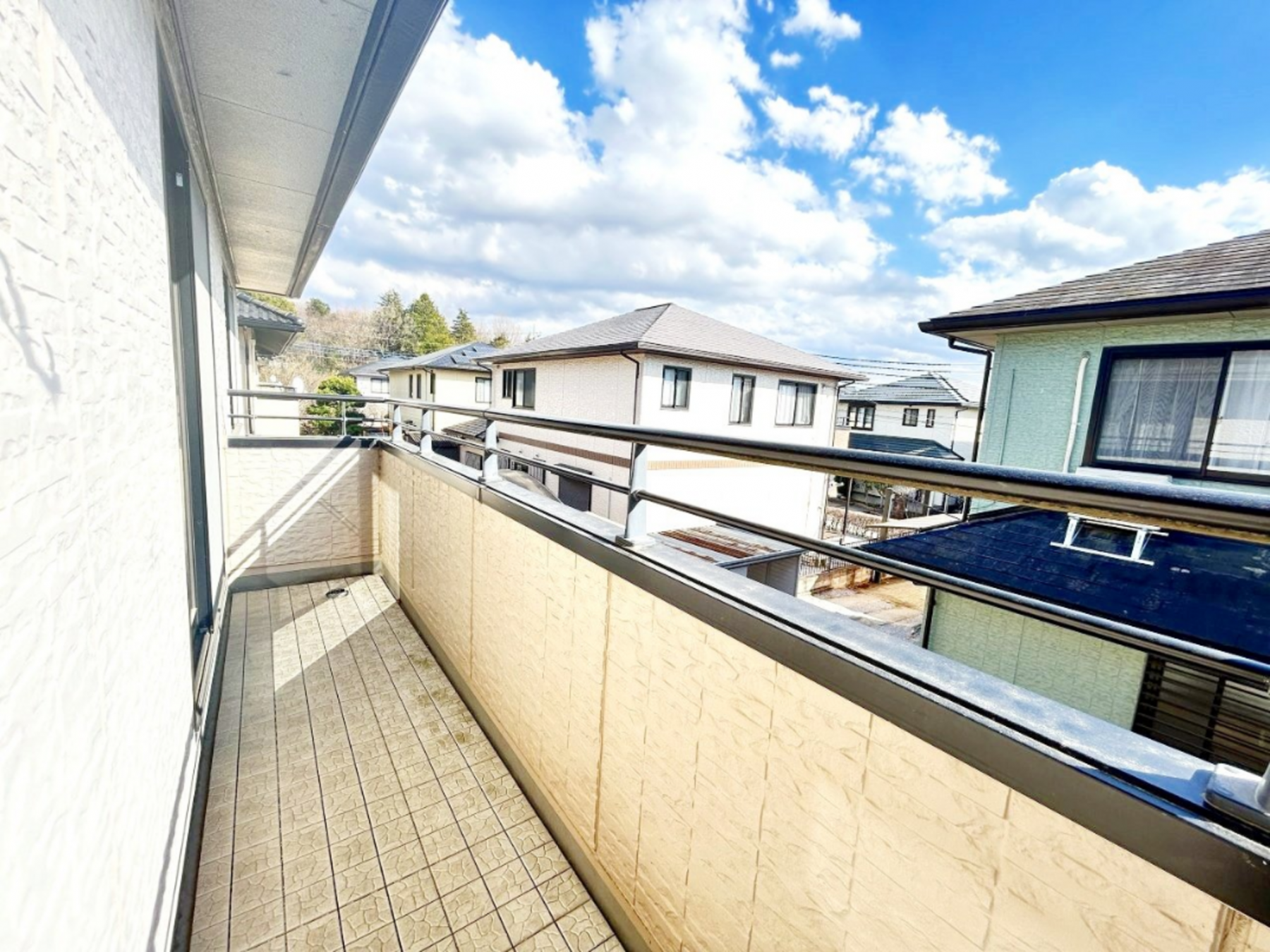 河内郡上三川町ゆうきが丘、中古一戸建てのバルコニー画像です