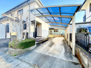 河内郡上三川町ゆうきが丘、中古一戸建ての駐車場画像です