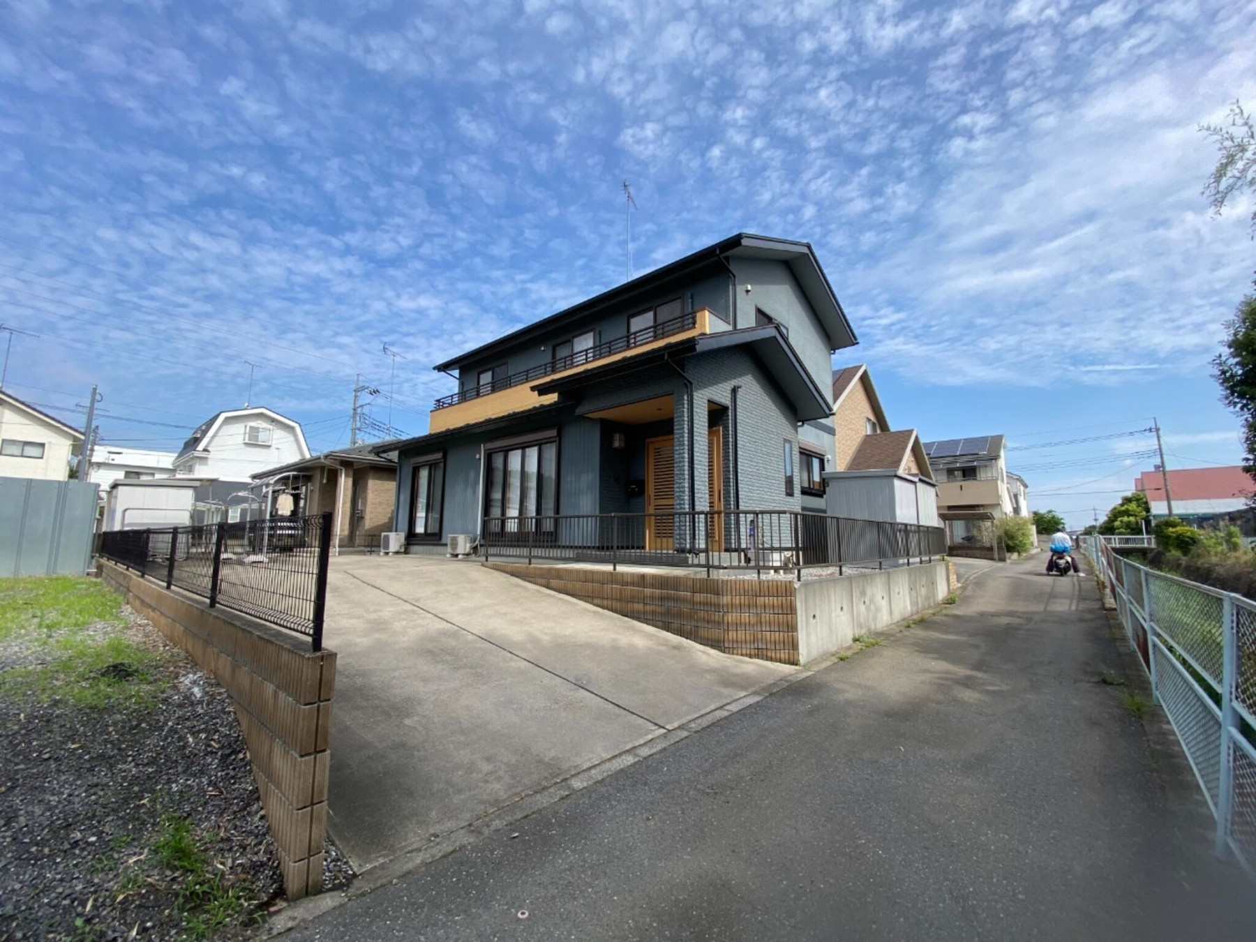真岡市久下田西、中古一戸建ての外観画像です
