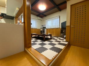 真岡市久下田西、中古一戸建ての居間画像です