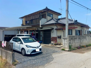 真岡市上谷貝、中古一戸建ての外観画像です