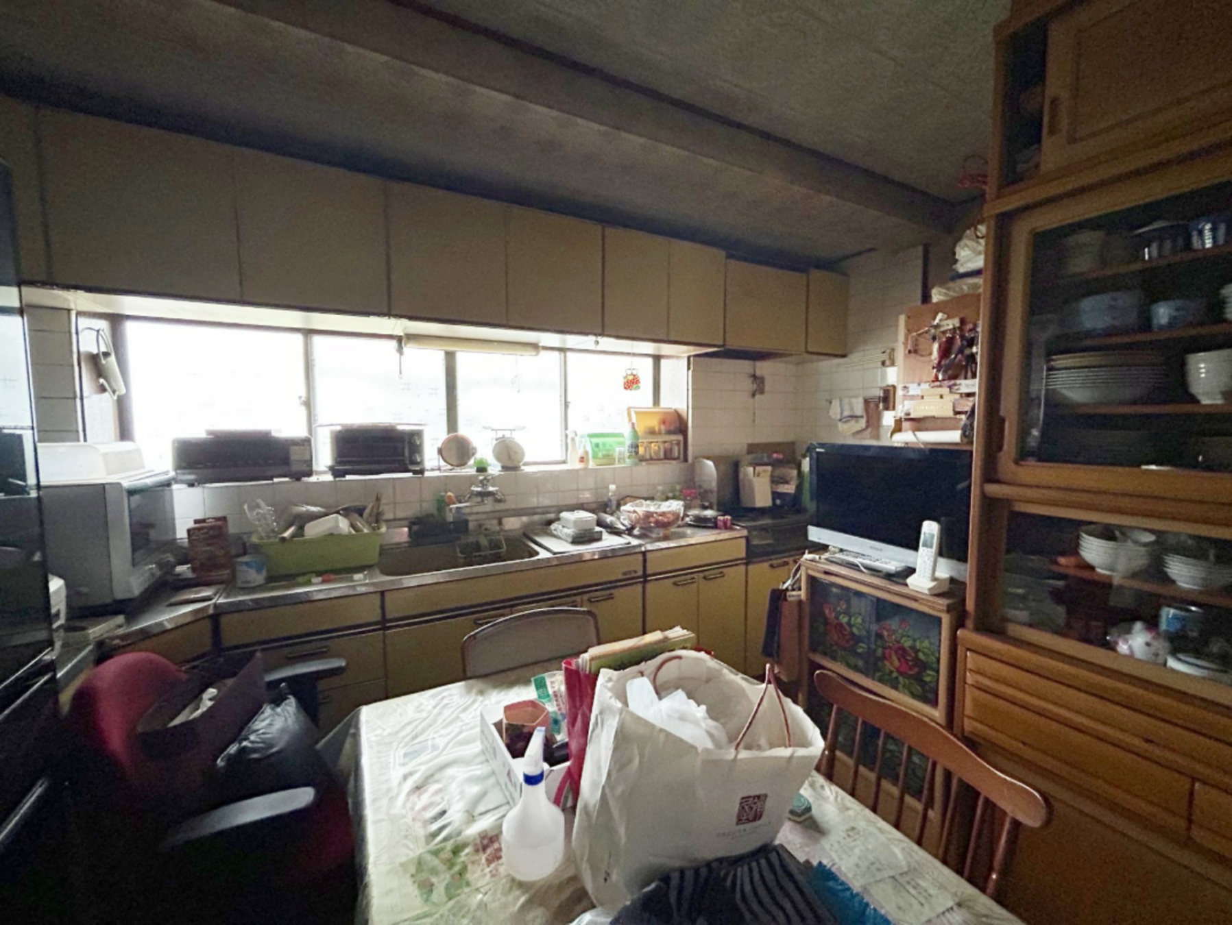 真岡市久下田西、中古一戸建てのキッチン画像です
