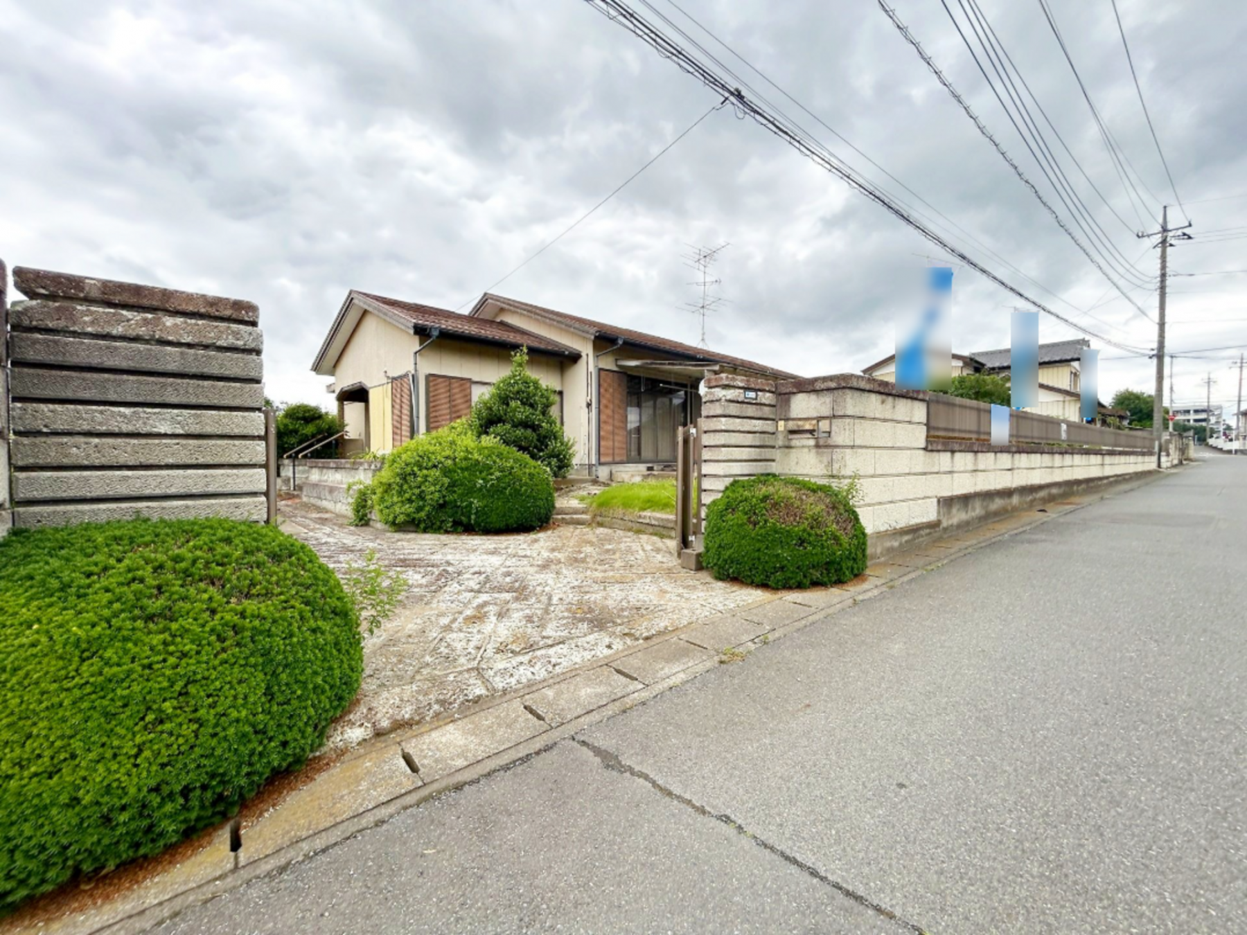 真岡市久下田西、中古一戸建ての外観画像です