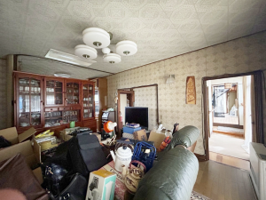 真岡市久下田西、中古一戸建ての居間画像です